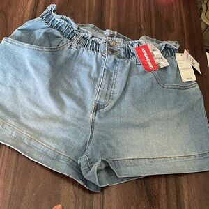 UNIONBAY Blue Jean Shorts Light Wash Casual high waist